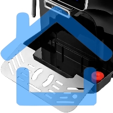 Кофемашина автоматическая Kitfort КТ-7472 черный, исп. кофе - зерновой, 1.5 л, 1480 Вт, 19 Бар