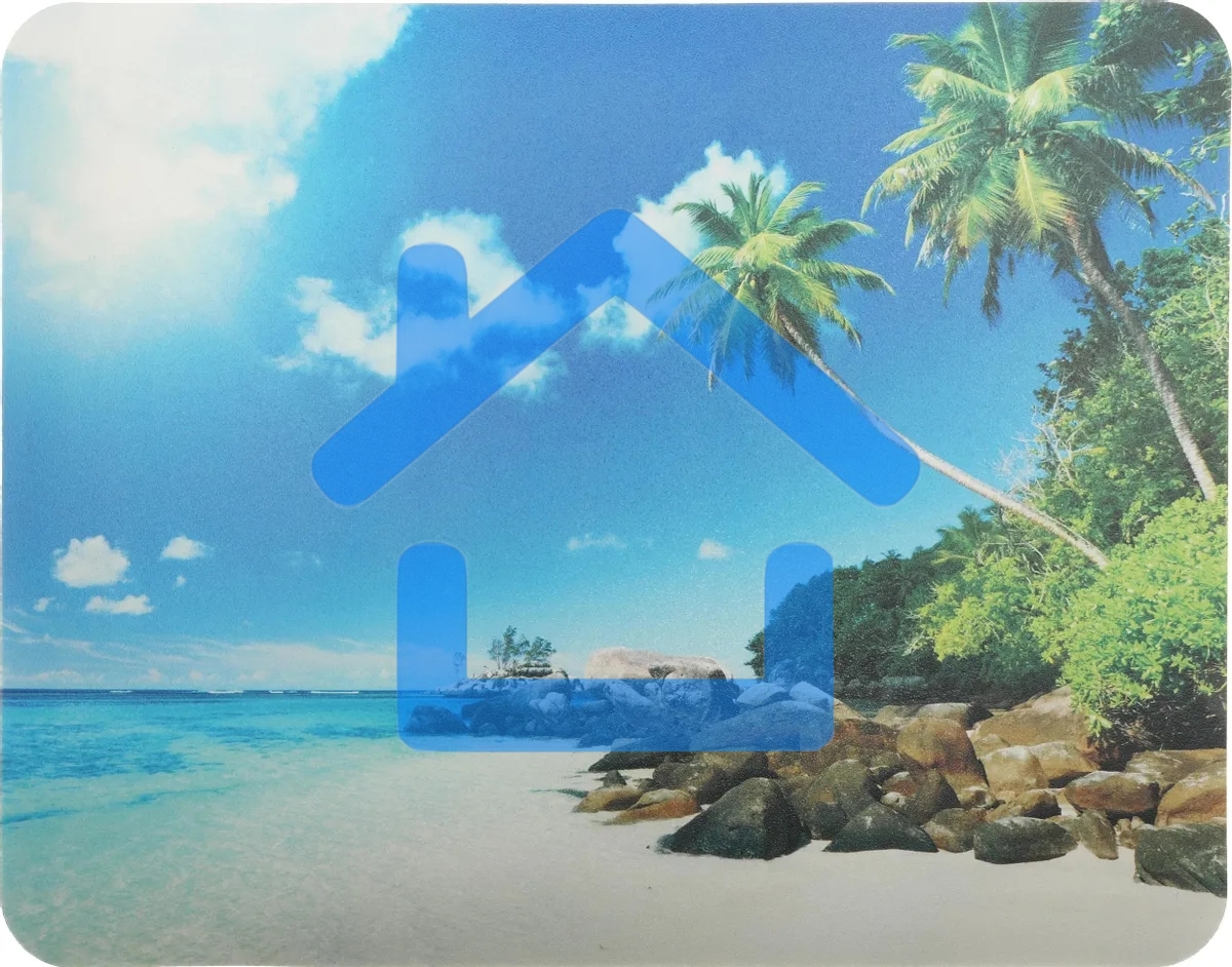 Коврик для мыши Buro BU-M10012 рисунок/пляж