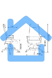 Кресло руководителя Бюрократ KB-8/BLACK черный TW-01 TW-11 сетка