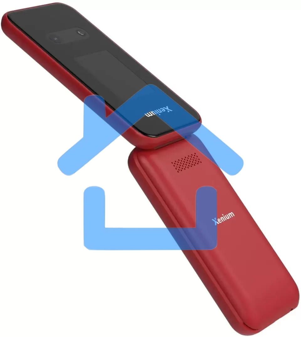 Мобильный телефон Xenium X680 красный раскладной