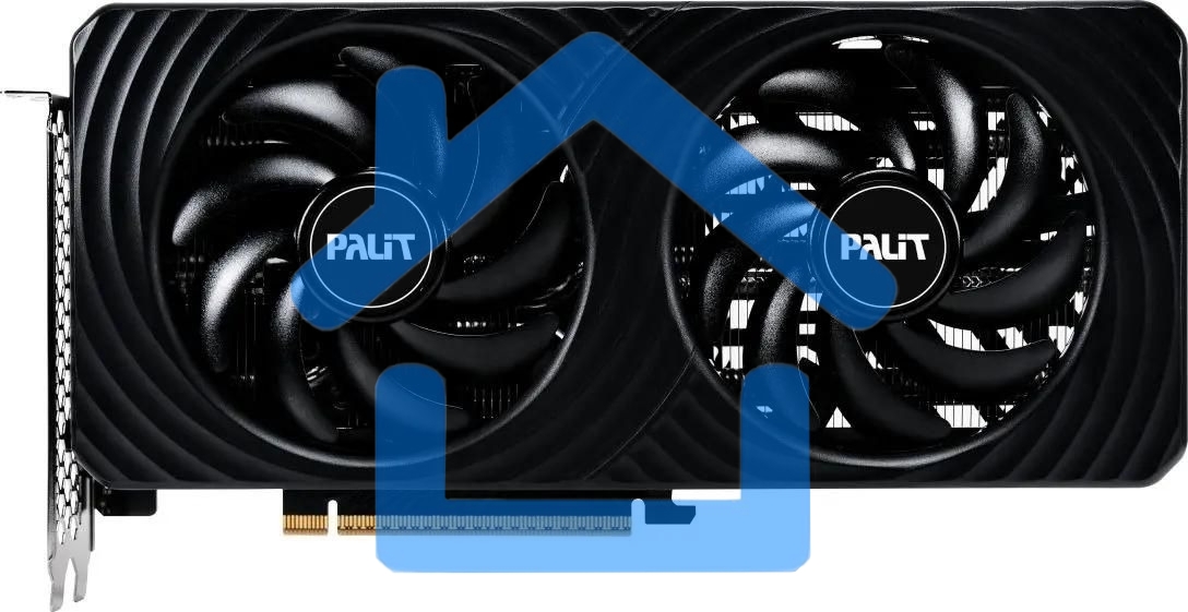 Видеокарта Palit RTX 5060 DUAL NV RTX 5060 8Gb 128bit GDDR7 2280/28000/HDMIx1/DPx3/HDCP Ret NE75060019P1-Gb2063D PCI-E 5.0