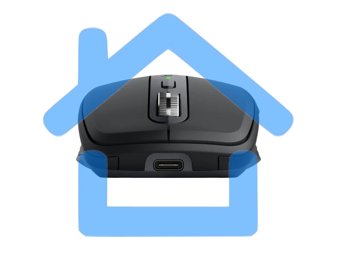 Мышь беспроводная/проводная Logitech MX Anywhere 3S графитовый, 8000 dpi, радиоканал, Bluetooth, USB, кнопки - 6