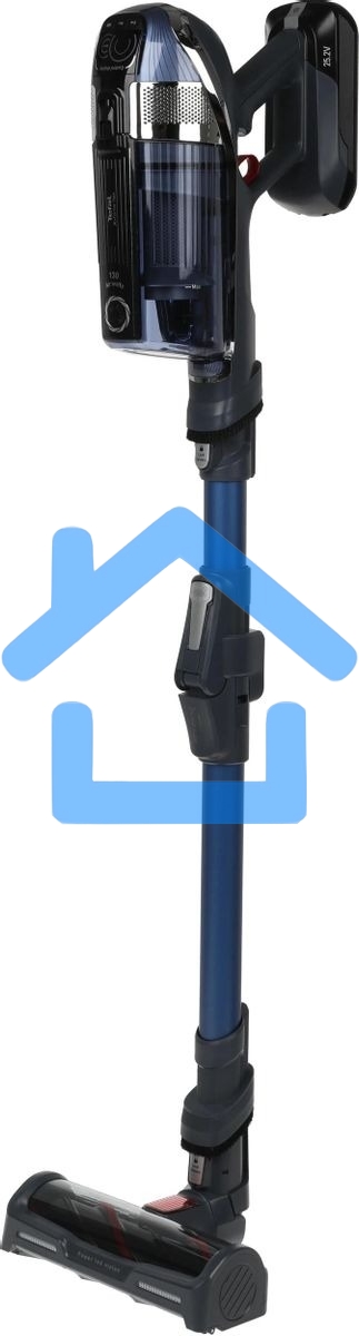 Вертикальный пылесос Tefal X-Force Flex 11.60 Aqua TY9890WO, синий/серый