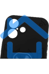 Чехол (клип-кейс) BoraSCO для Apple iPhone 16 Anti-Shok Case черный (74537)