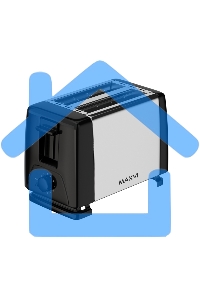 Тостер Maxvi KT822S silver-black
