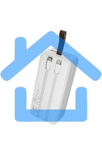Портативный аккумулятор MORE CHOICE (4620202552846) PB59-40 40000mAh 1USB+1Type-C+1micro USB 3.0A 22.5W PD20WP, белый