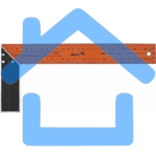 Угольник, 300 мм, металлический Sparta