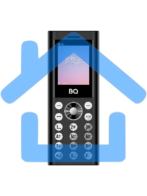 Мобильный телефон BQ 1858 Barrel Black+Silver. SC6531E