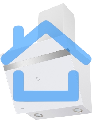 Вытяжка наклонная Maunfeld Medway 60 белый, 60 см, 1000 куб. м/ч, 54 дБ