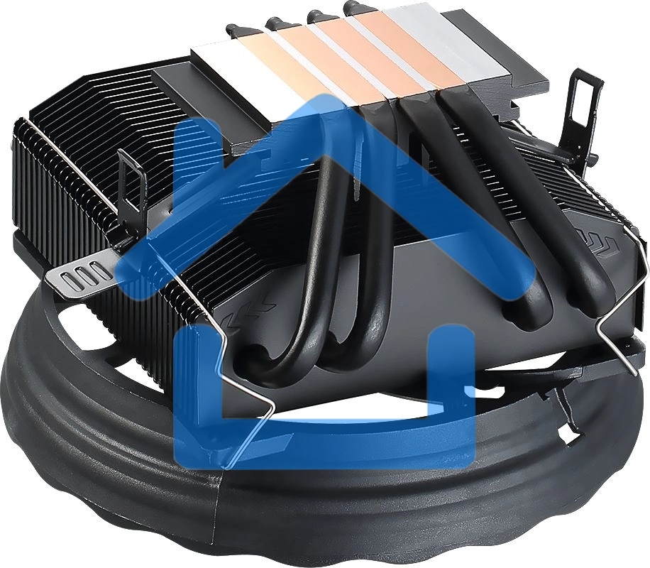 Устройство охлаждения(кулер) Aerocool / Formula Astral Plus FRPW 4P RGb черный 2100rpm 34dB 4-pin 150W 98мм