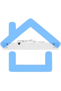 Вытяжка подвесная HOMSair Horizontal 50 белый, 50 см, 420 куб. м/ч, 45 дБ