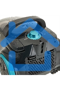 Пылесос DELTA LUX DL-0836 черный с бирюзовым