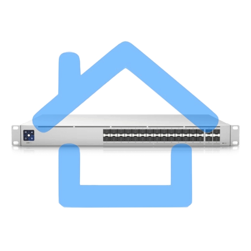 Коммутатор Ubiquiti UniFi Switch Aggregation Pro USW-Pro-Aggregation, 28х 10G SFP+, 4х 25G SFP28