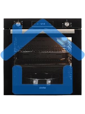 Электрический духовой шкаф Simfer B6EB56026, встраиваемый, черный