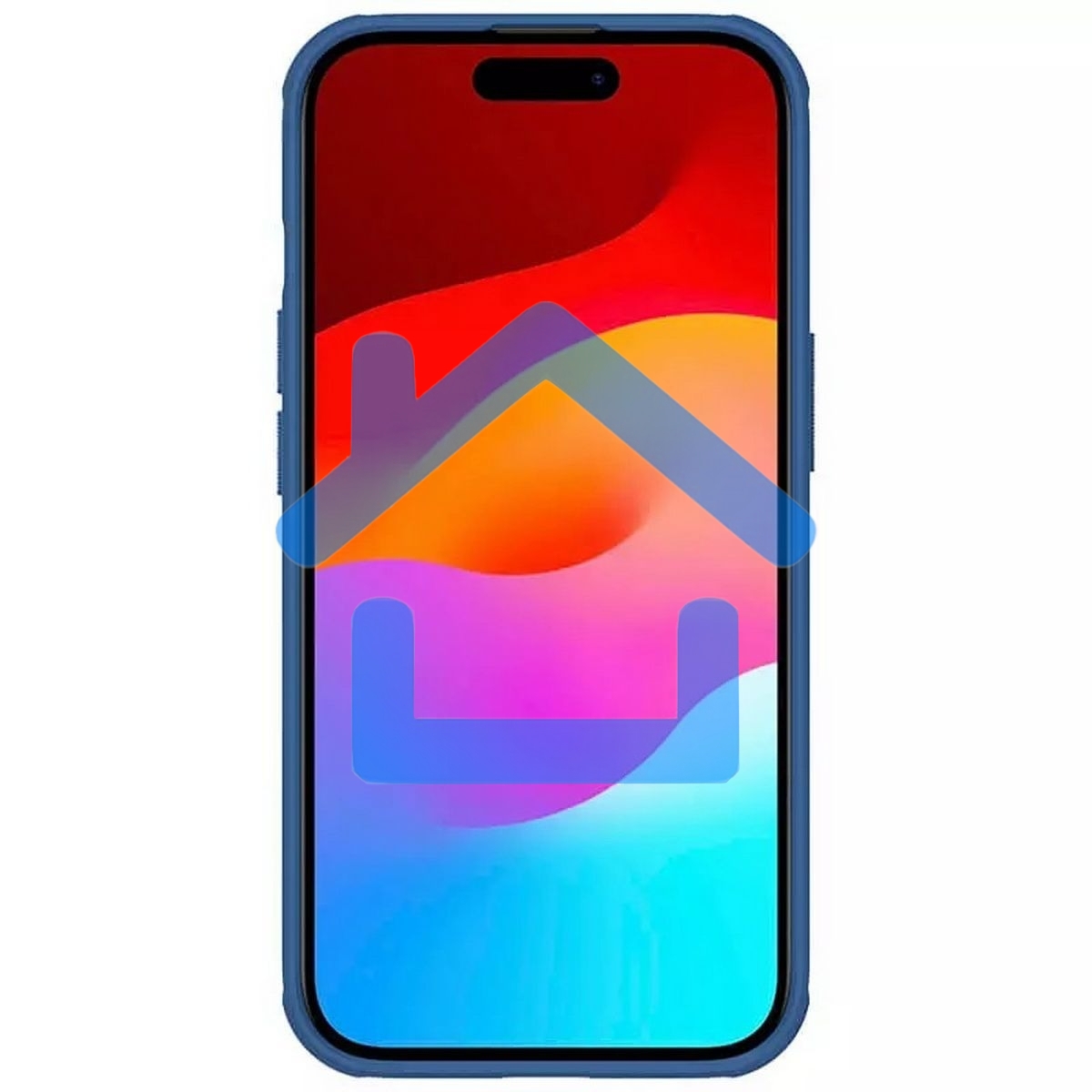 Чехол Super Frosted Shield Pro, синий, (AP IP15)