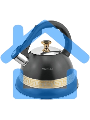 Чайник для плиты KELLI KL-4356 со свистком 3.5 л