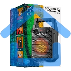 Портативная колонка SOUNDMAX SM-PS5029B черный