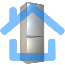 Холодильник DON R-290 MI металлик искристый двухкамерный 209/101л морозилка снизу