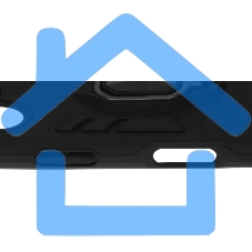 Чехол (клип-кейс) BoraSCO для Apple iPhone 16 Anti-Shok Case черный (74537)