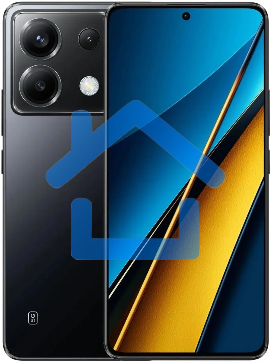 Смартфон POCO X6 5G, 12/256Gb, черный