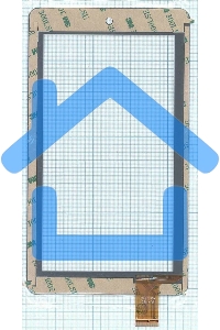 Сенсорное стекло (тачскрин) BL-1123 (189*108 мм), белое