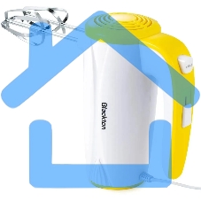 Миксер ручной Blackton Bt MX320 белый-желтый, 300 Вт