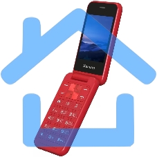 Мобильный телефон Xenium X680 красный раскладной