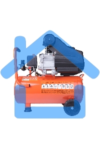 Компрессор поршневой Patriot Optima Euro 24-240K2 масляный 240л/мин 24л 1500Вт оранжевый/черный