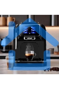 Кофемашина автоматическая Kitfort КТ-7472 черный, исп. кофе - зерновой, 1.5 л, 1480 Вт, 19 Бар