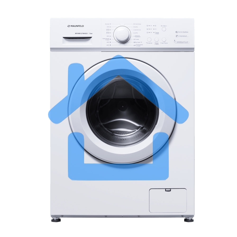 Стиральная машина Maunfeld MFWM127WH051 белый, загрузка фронтальная 7 кг, 1200 об/мин., класс: А+++