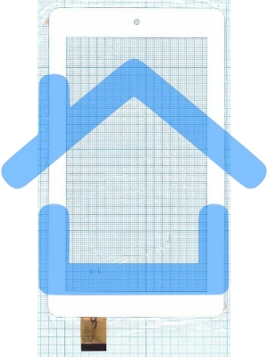 Сенсорное стекло (тачскрин) BL-1123 (189*108 мм), белое