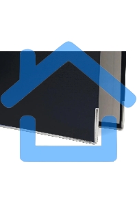 Папка-регистратор картонный с PVC покрытием Silwerhof 355020-01 50мм, без окантовки, карман на корешке, черный