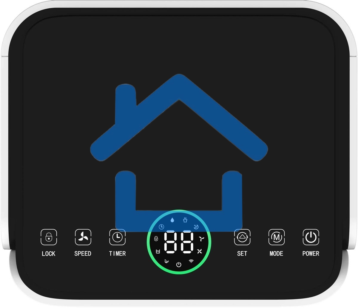 Осушитель воздуха мобильный Neoclima ND-12RH (12 л/сутки)