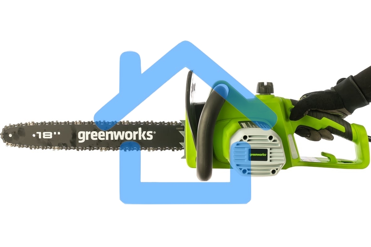 Цепная пила электрическая Greenworks GCS2046, 2000W, 45 см [20037]
