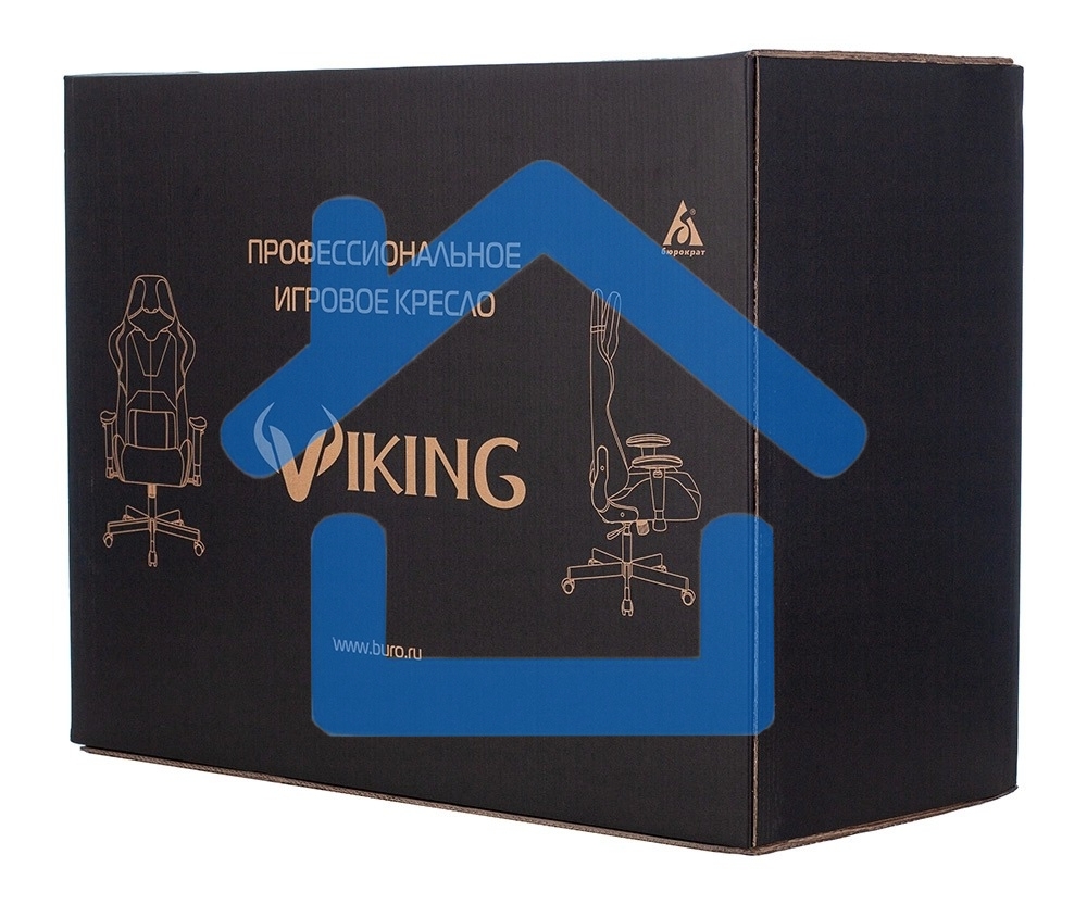 Кресло игровое Бюрократ VIKING KNIGHT LT10 FABRIC коричневый крестовина металл/пластик