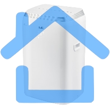 Кондиционер мобильный Ballu BPHS-08H 8000 BTU, 20 м², 45 дБ, охлаждение, обогрев, осушение, белый