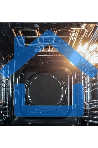 Духовой шкаф электрический LEX EDM 4545 BBL черный