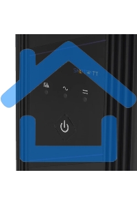 Источник бесперебойного питания SMARTWATT линейно-интерактивный, 650/360 ВА/Вт, напольный, LED индикация, Shuko CEE7/4 - 2 шт.