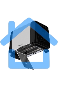 Тостер Maxvi KT822S silver-black