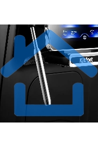 Кофемашина автоматическая Kitfort КТ-7472 черный, исп. кофе - зерновой, 1.5 л, 1480 Вт, 19 Бар