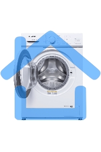 Стиральная машина Maunfeld MFWM127WH051 белый, загрузка фронтальная 7 кг, 1200 об/мин., класс: А+++