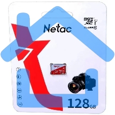 Флеш карта microSDHC 128Gb Netac P500 ECO NT02P500ECO-128G-S (без SD адаптера)