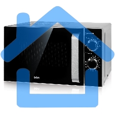 Микроволновая печь BBK 20MWS-772M/S-M серебристый, 20 л, 700 Вт, поворотный механизм