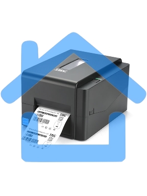 Принтер этикеток термотрансферный TSC TE210 203 dpi, 152 мм/сек, USB, Ethernet, USB-Host, RS-232, черный