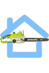 Цепная пила электрическая Greenworks GCS2046, 2000W, 45 см [20037]