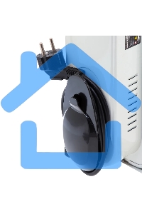 Обогреватель масляный MTX OCH-2000, белый, 2000 Вт, 20 м2, термостат