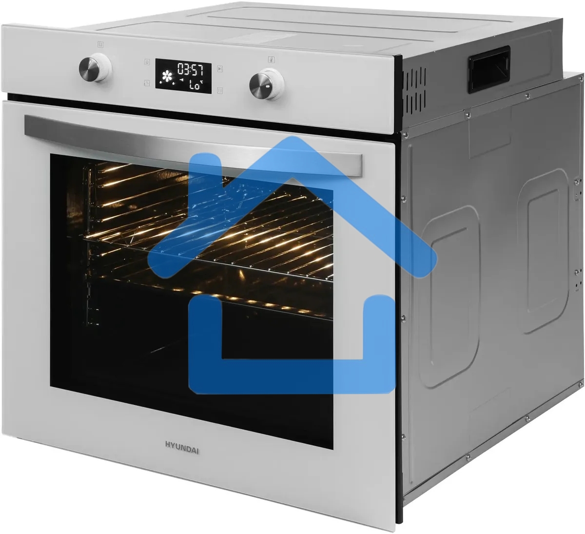 Духовой шкаф Электрический Hyundai HEO 6646 WG белый