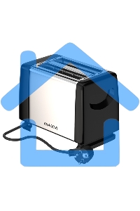 Тостер Maxvi KT822S silver-black