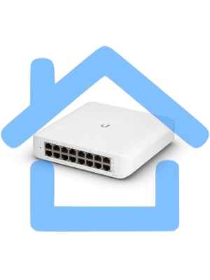 Коммутатор UniFi Desktop 16Port Gigabit Switch with PoE