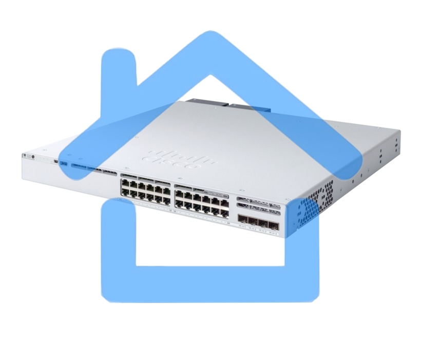 Коммутатор C9300L-24P-4X-A Коммутатор Catalyst 9300L 24p PoE, Network Advantage,4x10G Uplink